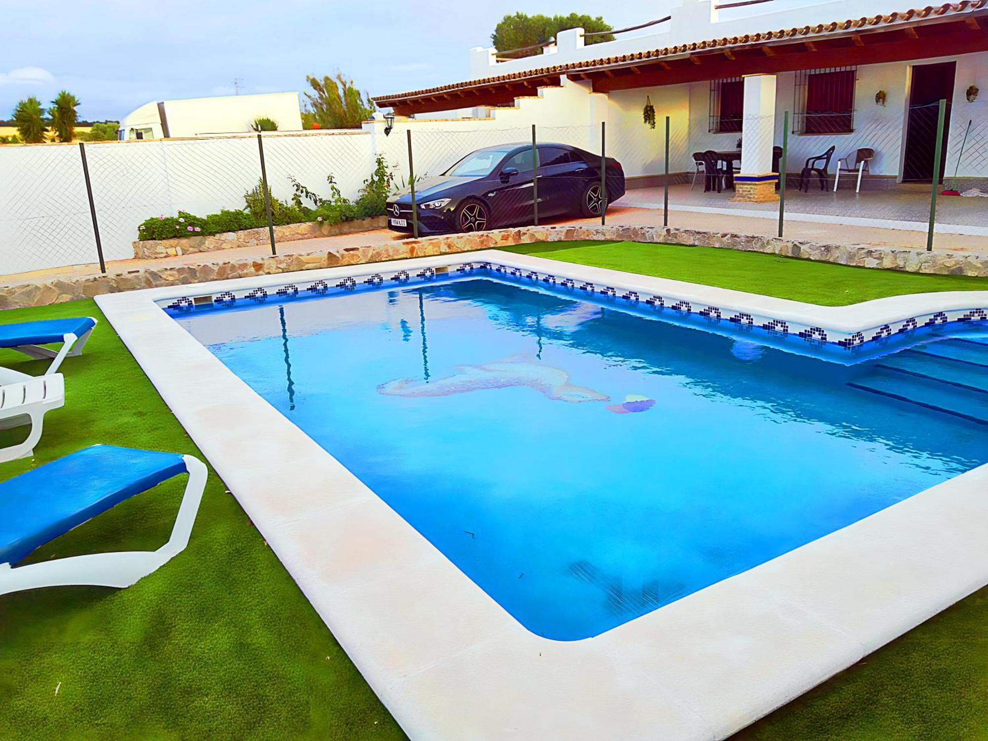 Chalet Piscina Privada Vallada En Conil * Conil De La Frontera